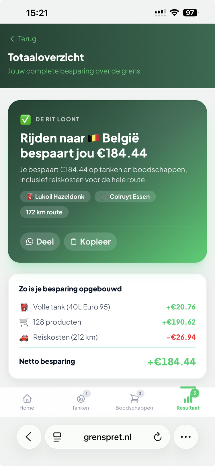 Resultaat